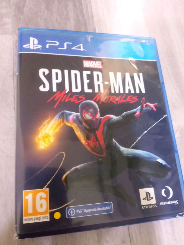 диск для Ps4/Ps5 "Spider-man miles morales" диск для Ps4/Ps5 "Spider-man miles morales"