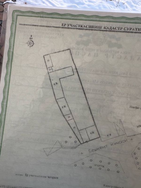 Срочно продается участок с дом 7.2 сотки, Файзобод, Мирабадский район