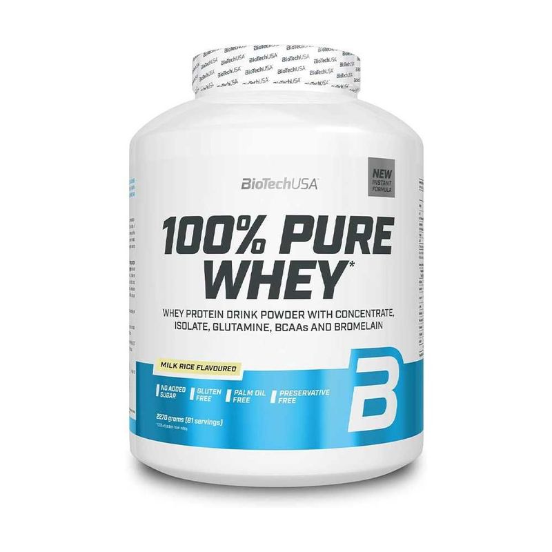 BioTechUSA 100% Pure Whey Protein 2.3 kg BioTechUSA 100% Pure Whey Protein 2.3 kg