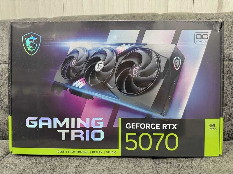 MSI Gaming Trio RTX5070 12G 192bit GDDR7