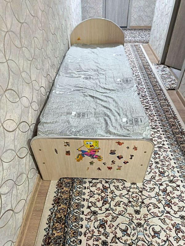 Детский диван мягкий с матрасам