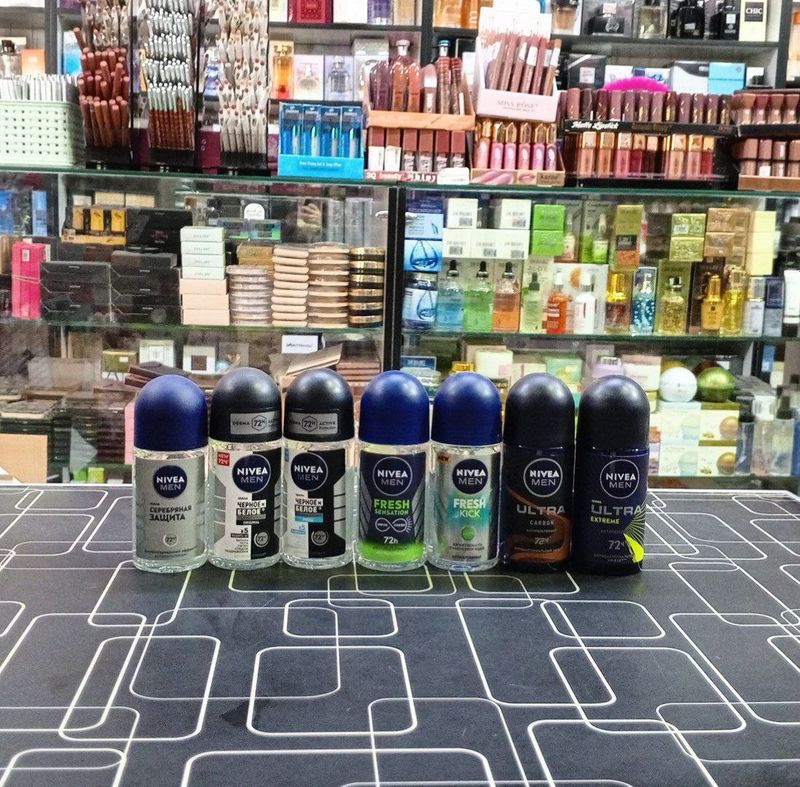 Nivea erkaklar uchun shariklik dezodarantlari