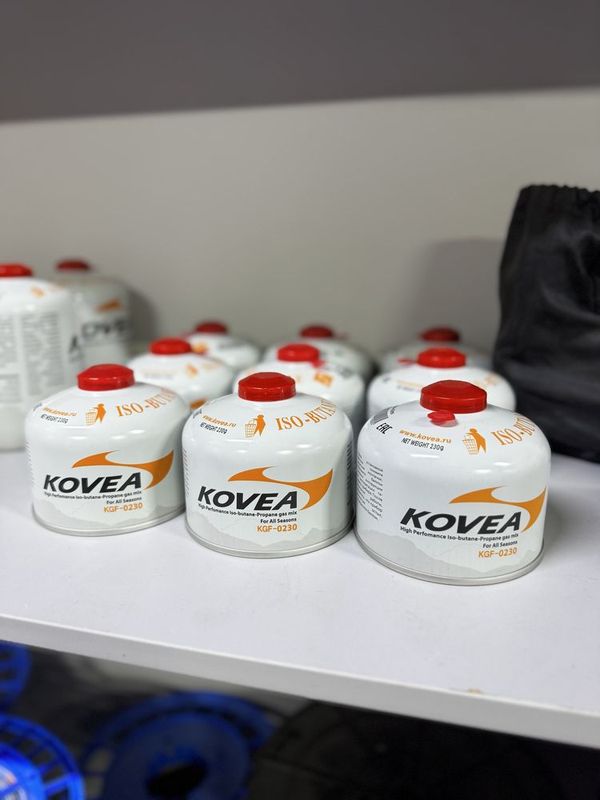 Газовый баллон KOVEA 230 в наличии Газовый баллон KOVEA 230 в наличии