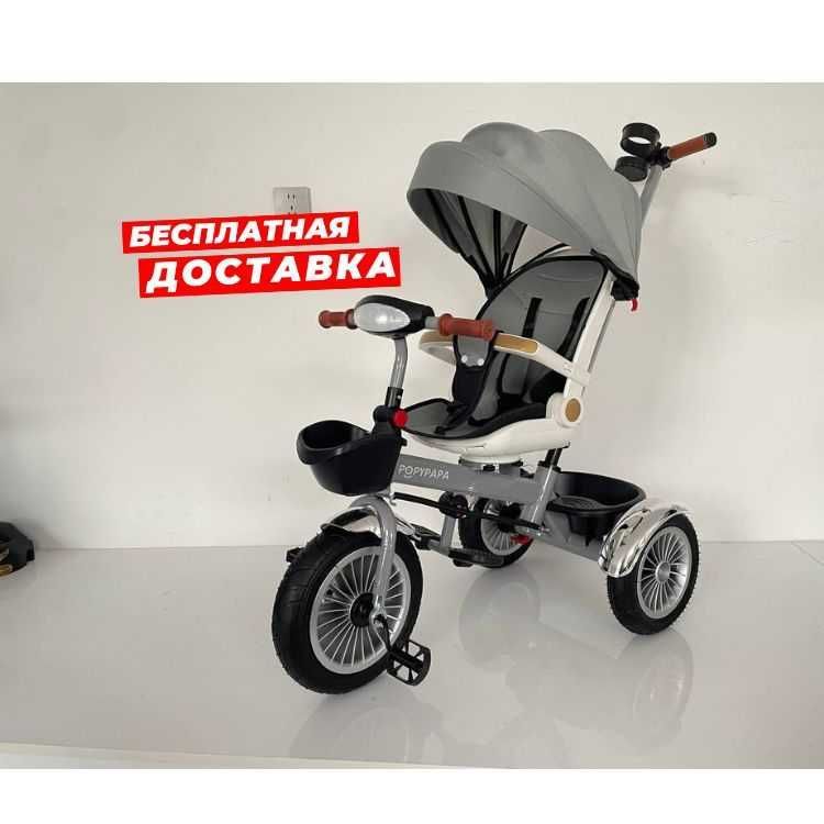 Велоколяска детская, трехколесный, со святящимися фарами Велоколяска детская, трехколесный, со святящимися фарами