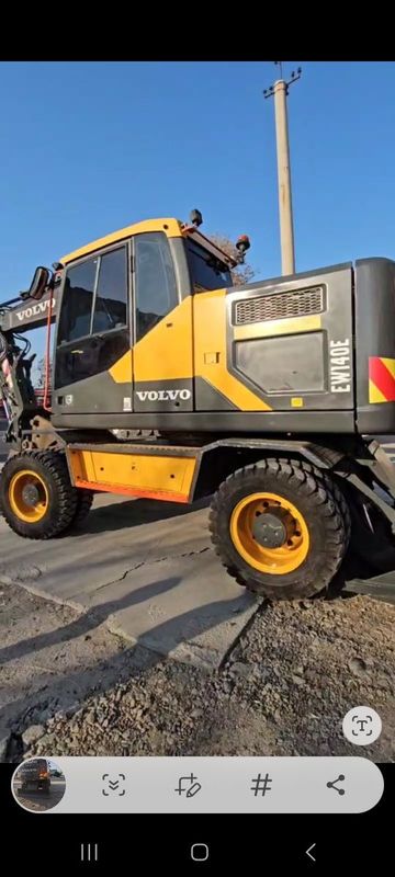 Ekskavator volvo EW140E