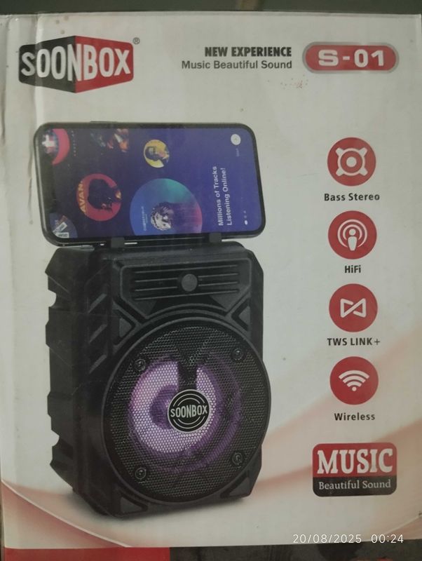 Kalonka soonbox-S11 qora rangda Kalonka soonbox-S11 qora rangda