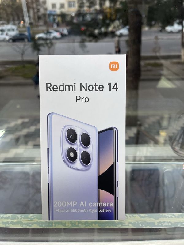 Redmi not 14 pro 8/256 novey yangi abmen yoq smsga javob yozolmaymiz