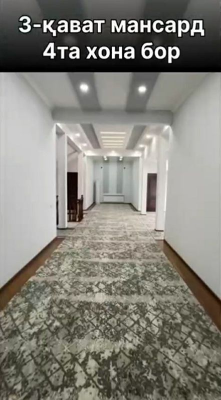 Далварзинда гўзал ҳолатдаги, 2 каватли+ мансарат ховли Ҳовли уй сотила