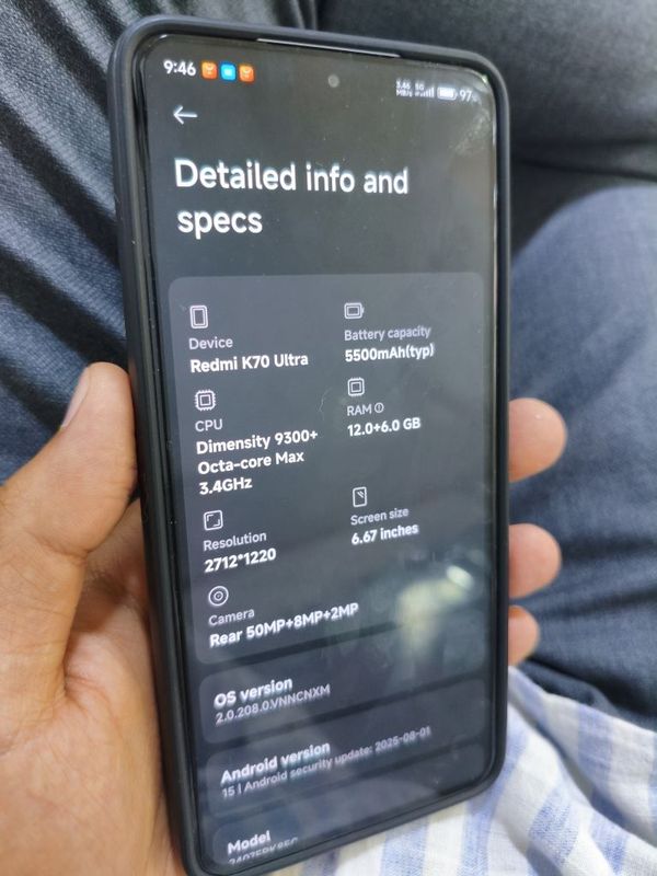 Redmi K70 ultra 12/512 Redmi K70 ultra 12/512