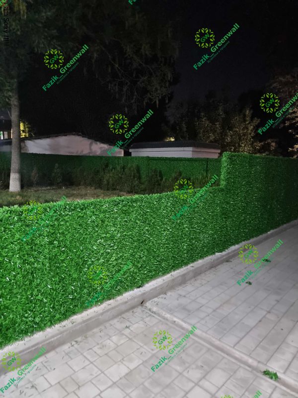 Yashil zabor / Искусственный кусты / Green Wall dekorativ setka