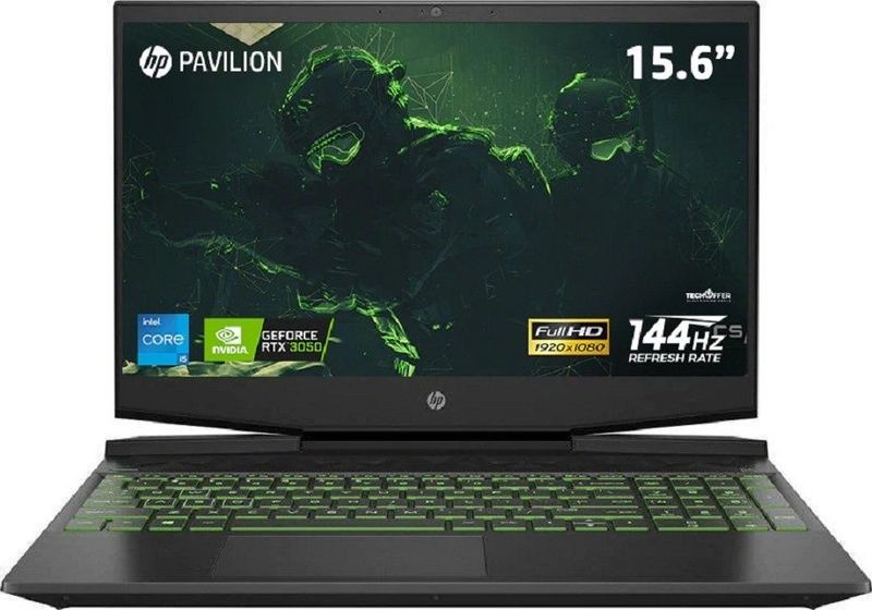 HP Gaming Rtx 3050Ti, i5, экран 144hz !