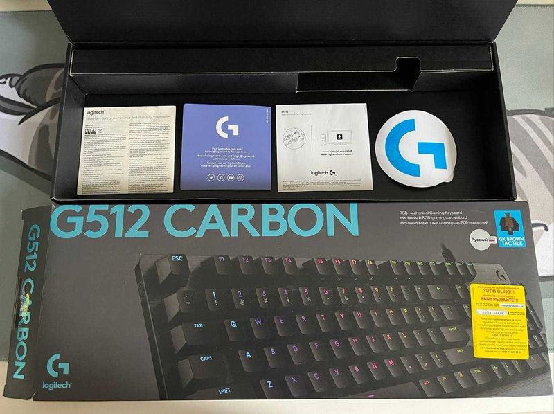 Механическая клавиатура Logitech - G512 Carbon