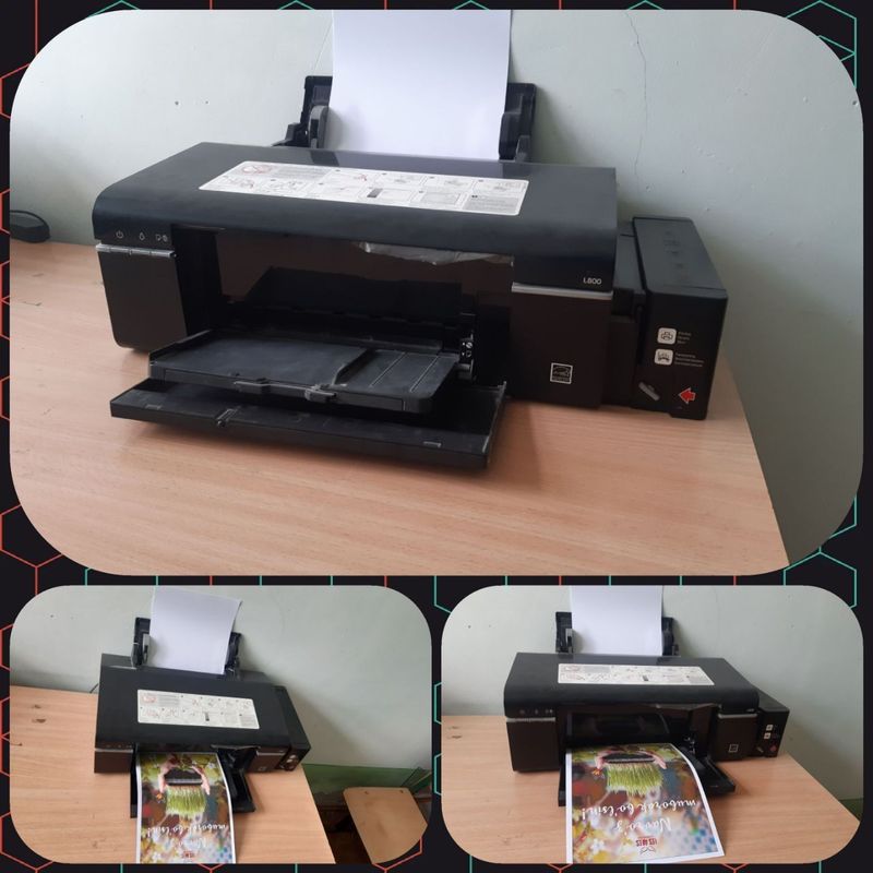 Yangi bir qo‘l ishlangan L800 rangli printer.