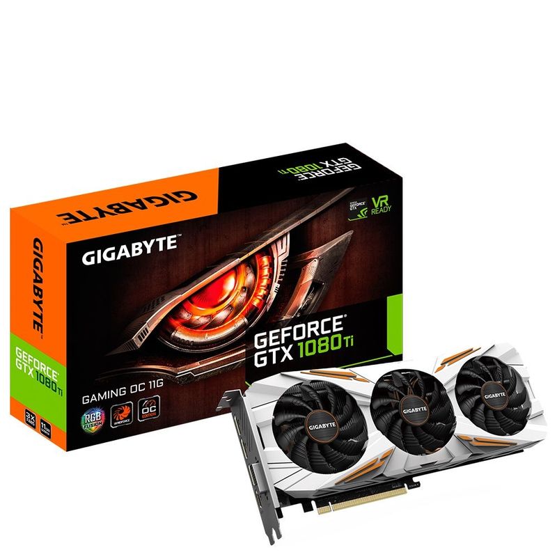 GeForce® GTX 1080 Ti Gaming OC 11Gb Gigabayt 750w Gold