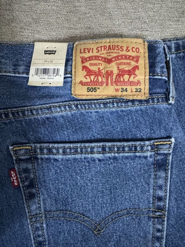 Levis оригинал мужские джинсы модель -505 (34/32) Levis оригинал мужские джинсы модель -505 (34/32)