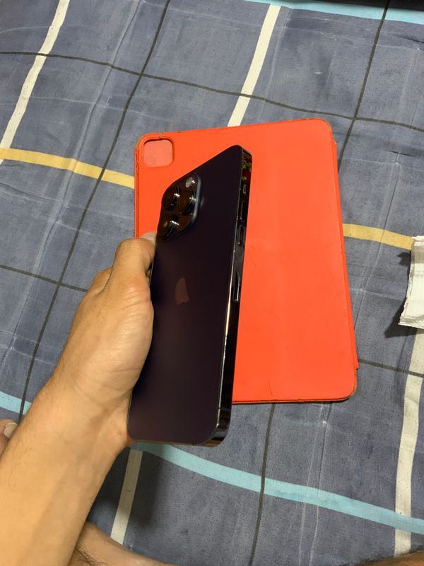 14 pro max dual sim 256 GB 88 yomkis