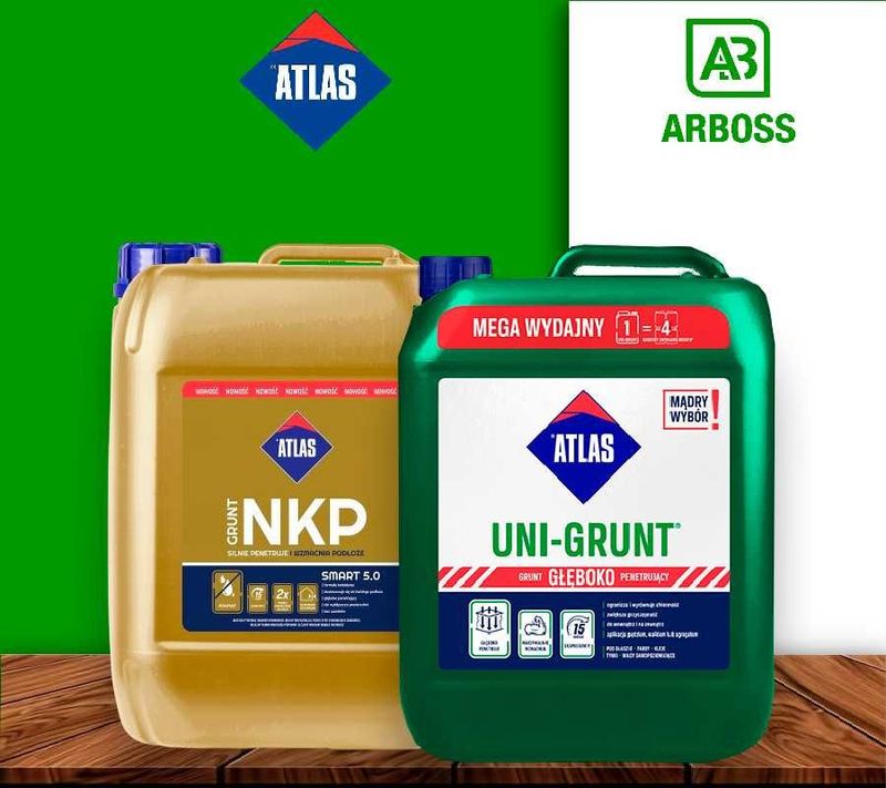 NKP Grunt / Uni-Grunt / Atlas / gruntovka / Грунтовка / Штукатурка NKP Grunt / Uni-Grunt / Atlas / gruntovka / Грунтовка / Штукатурка