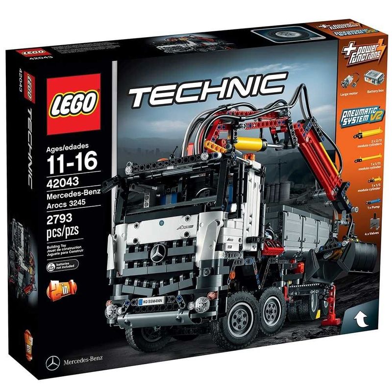 Конструктор LEGO Technic 42043 Mercedes-Benz Arocs 3245! Новый! Конструктор LEGO Technic 42043 Mercedes-Benz Arocs 3245! Новый!