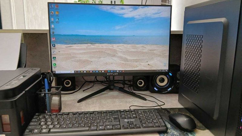 Игровой компьютер с процессором Core i5 9400f Игровой компьютер с процессором Core i5 9400f