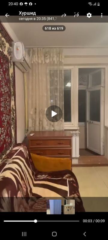 Сдаётся квартира в чирчике 8мкн 2 этаж около чоко-локо естькондиционер