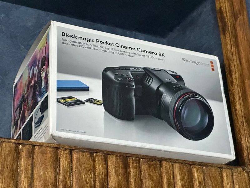 Blackmagic pocket cinema camera 6k