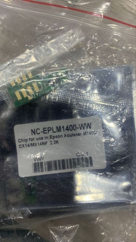 Чип для принтера Epson Aculaser M140C/ CX14/MX14NF Чип для принтера Epson Aculaser M140C/ CX14/MX14NF