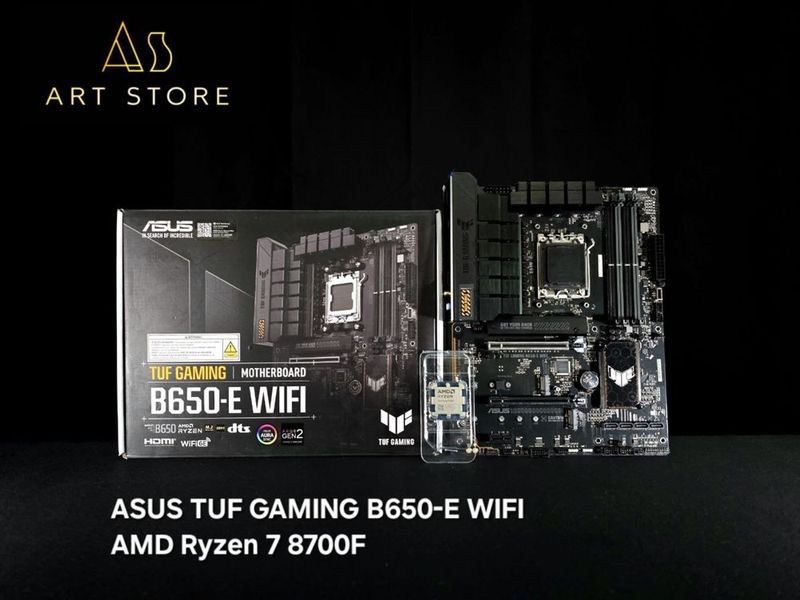 Комплект Ryzen 7 8700F | Asus TUF Gaming B650E WiFI