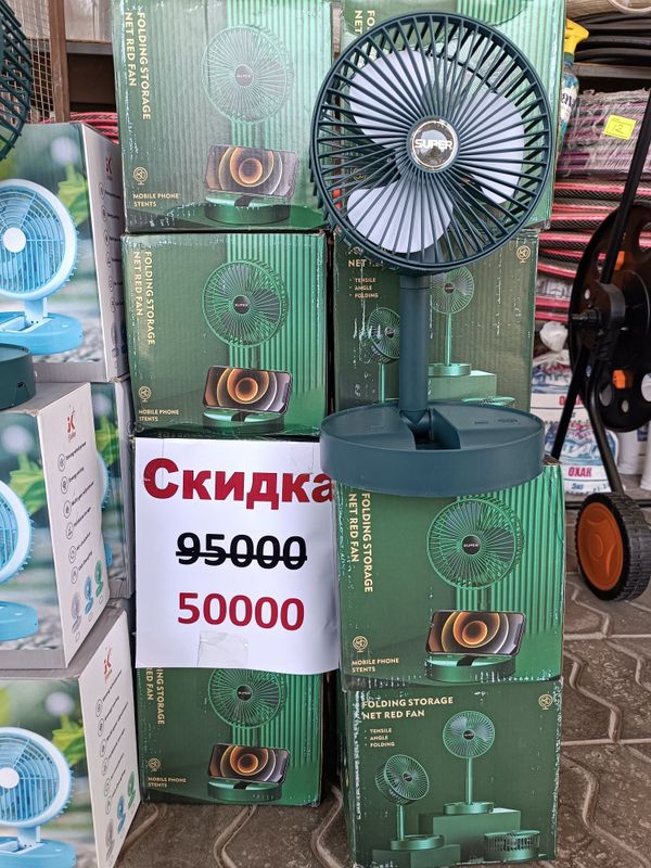 Ventilator tokda batarekada ishlidi Ventilator tokda batarekada ishlidi