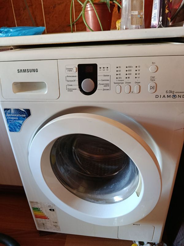 Стиральная машина б у samsung 6 kg