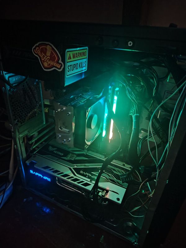 Компьютер I5-10400f + rx 580 8g Компьютер I5-10400f + rx 580 8g