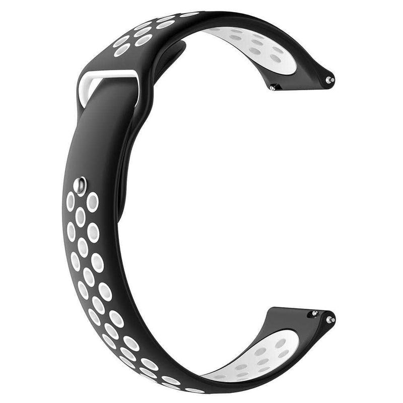 Ремешок 22 мм для Amazfit, Haylou, Samsung, Huawei черный Ремешок 22 мм для Amazfit, Haylou, Samsung, Huawei черный