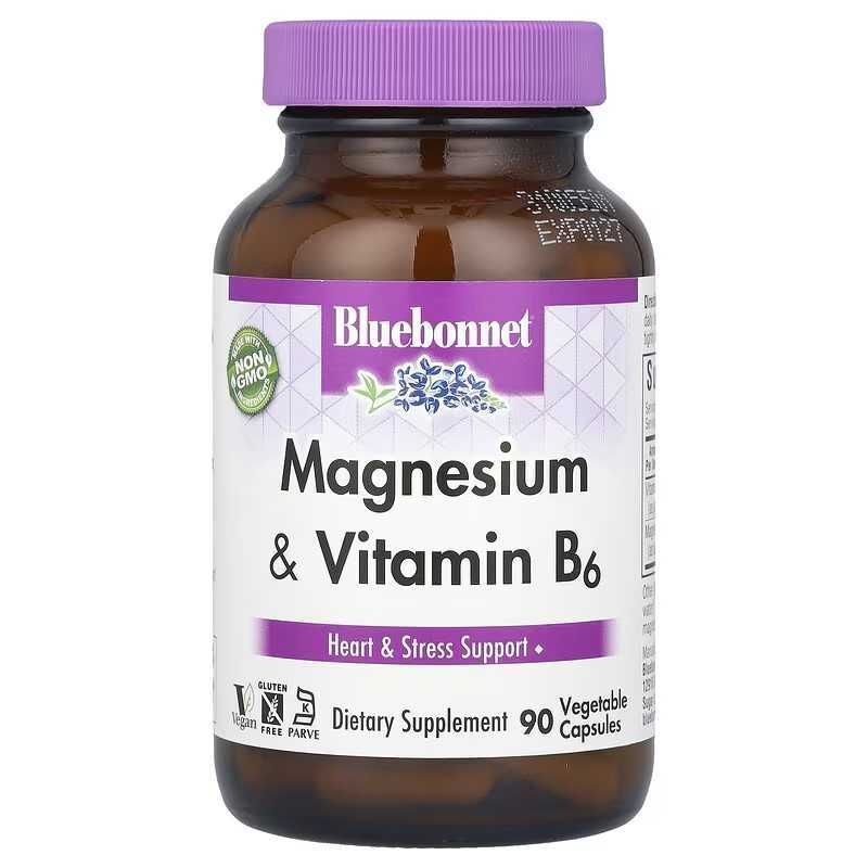 Bluebonnet Magnesium магний и B6 Magnesium & B6 magniy Bluebonnet Magnesium магний и B6 Magnesium & B6 magniy