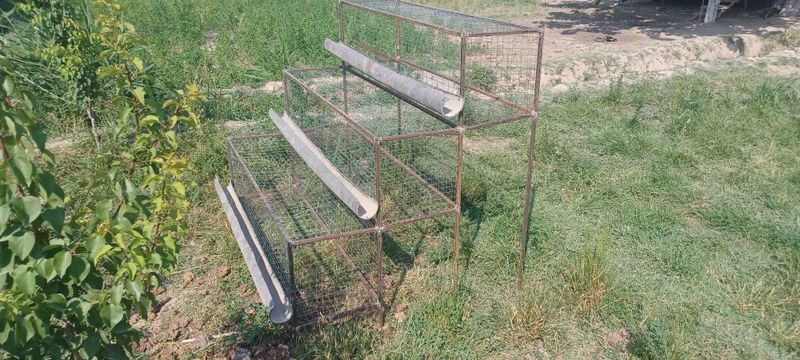 Товук Катак Кафас 1,50х40х40 3 этажли Товук Катак Кафас 1,50х40х40 3 этажли