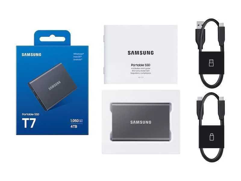 Внешний SSD Samsung T7 4TB Внешний SSD Samsung T7 4TB