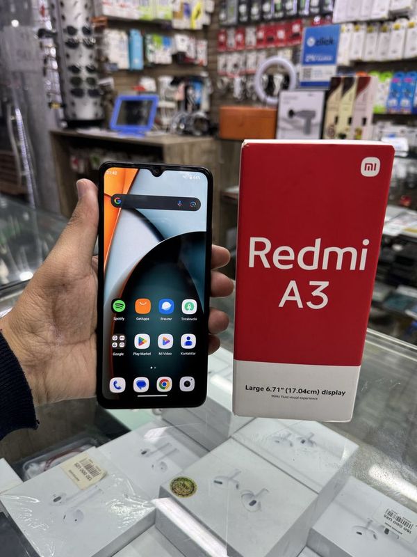 Redmi A3 sotiladi holati zor hotirasi 128gb 4gb