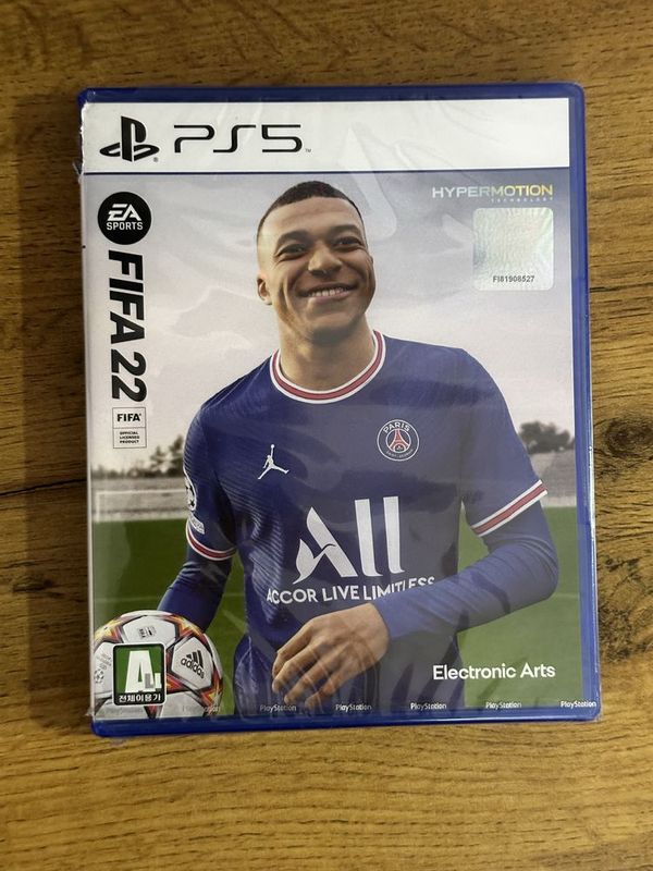 Fifa 22 запечатанный диск playstation