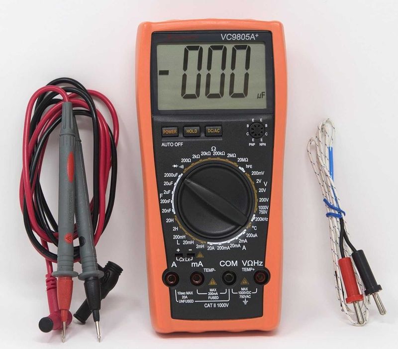 Тестер мультиметр Sinometer VC9805A+