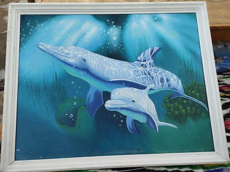 Продам картину-Дельфин Продам картину-Дельфин