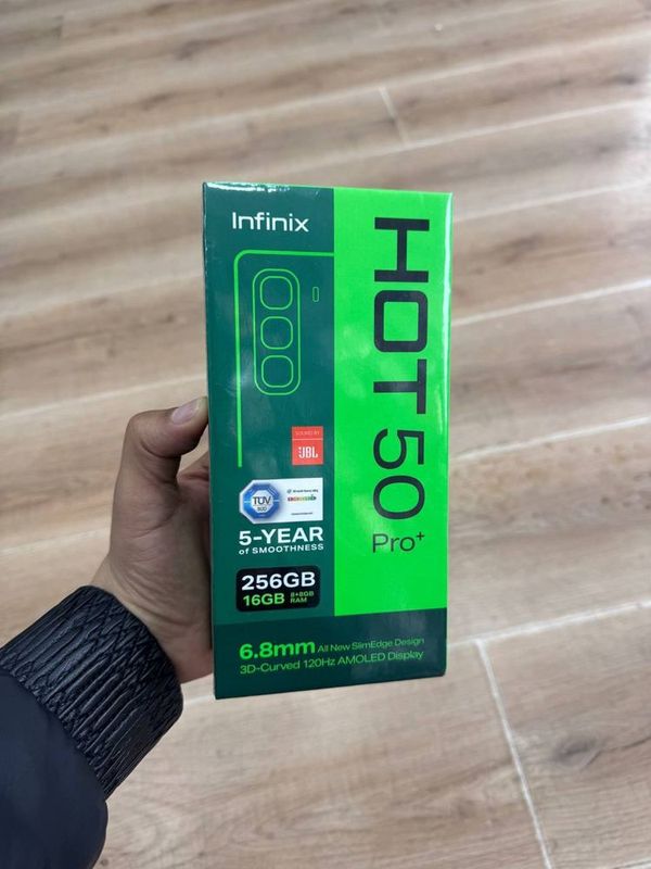 Infinix Hot50 pro pulus 16 256Gb yengi ochilmagan