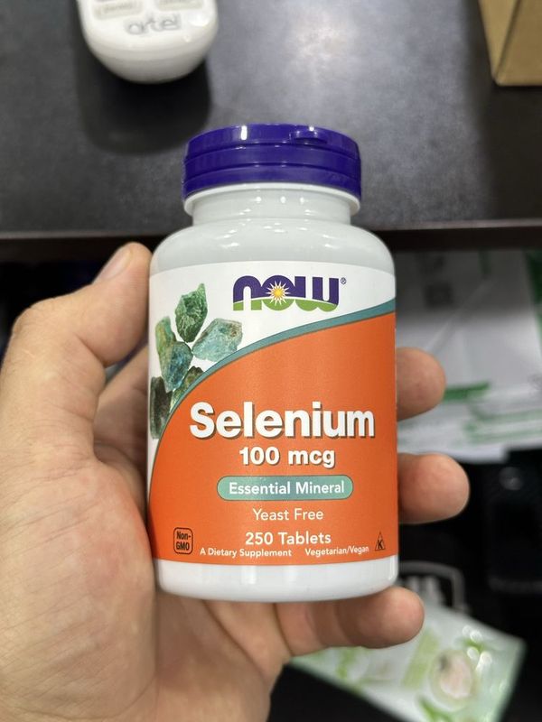 Now Selenium 100 mcg 250 таблеток