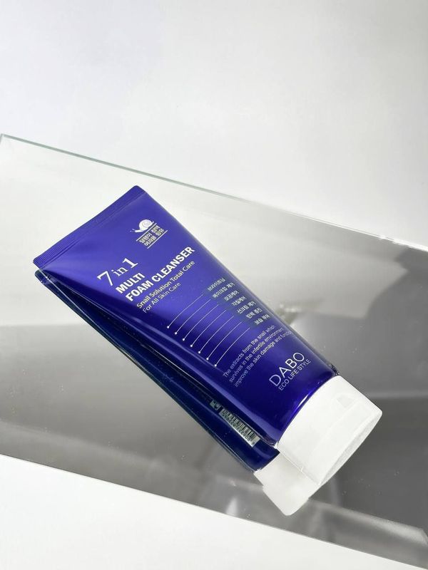 Пенка для умывания с улиткой Dabo Eco Life 7 in 1 Multi Foam Cleanser Snail Пенка для умывания с улиткой Dabo Eco Life 7 in 1 Multi Foam Cleanser Snail