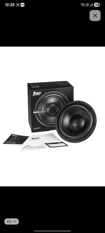 Сабвуфер AMP MASS 800 12D2 Сабвуфер AMP MASS 800 12D2