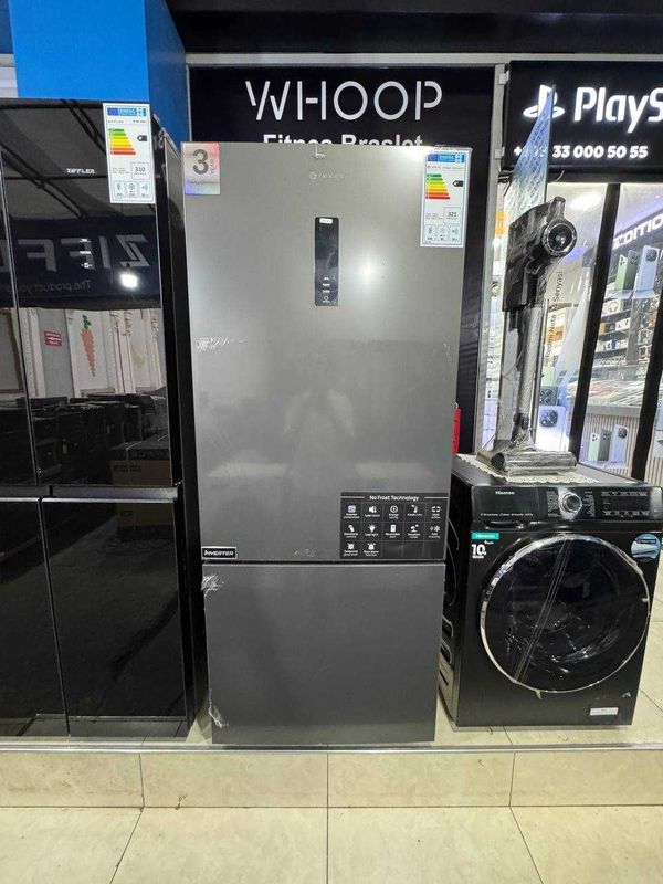 Холодильник IMMER NF388BF-DARKGREY (388 л) Inverter No Frost Холодильник IMMER NF388BF-DARKGREY (388 л) Inverter No Frost