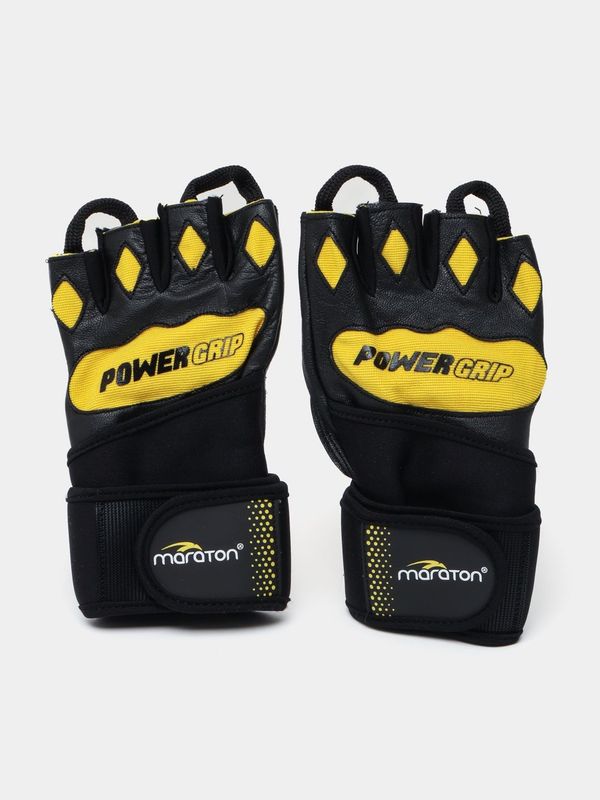 Перчатки для штангистов Maraton Power Grip, XXL Перчатки для штангистов Maraton Power Grip, XXL