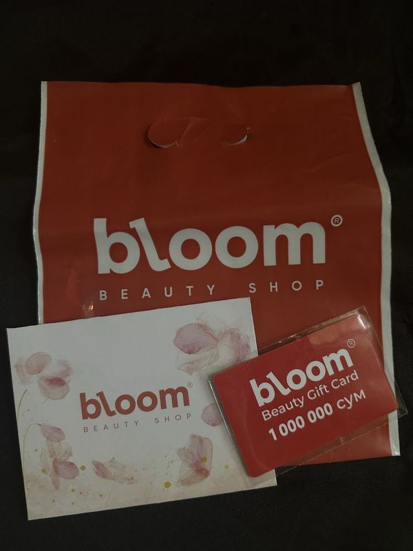 Подарочный Сертификат bloom Подарочный Сертификат bloom