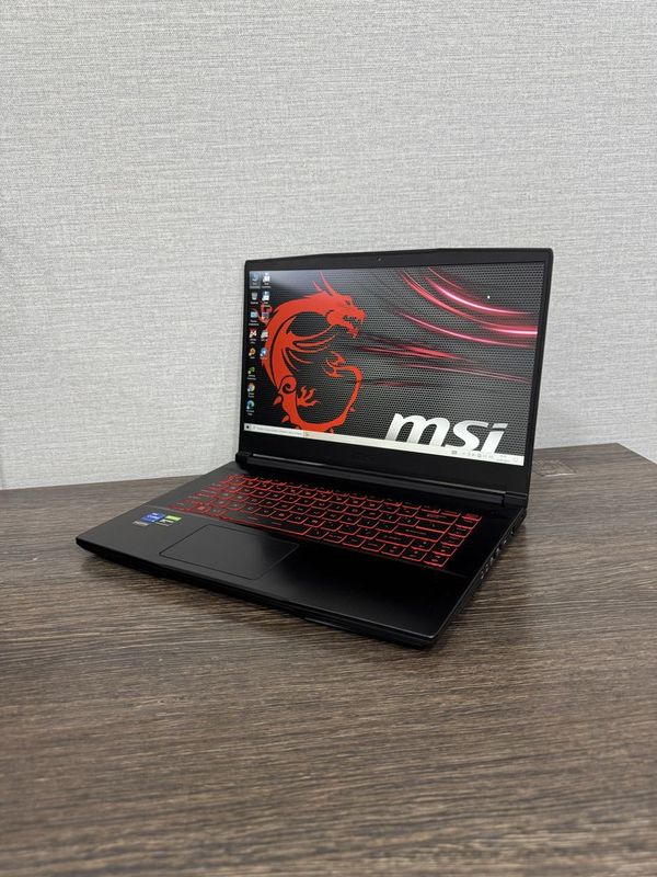 12-Ядерный Msi Dragon GF63 intel Core i5 11th Gen GTX1650 DDR6 Идеал!