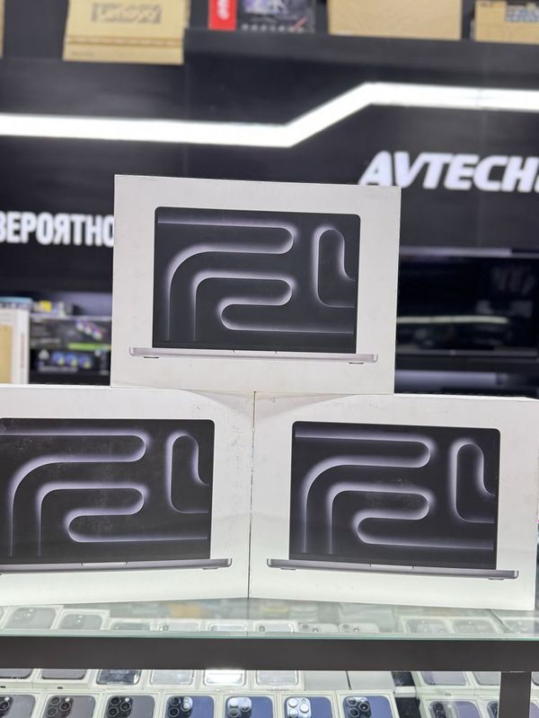 Macbook Pro M3 8/1Trb Новый Запечатанный Macbook Pro M3 8/1Trb Новый Запечатанный