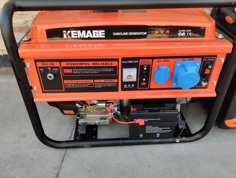 Generator Kemage 1.1kw дан 9 kw + установка ва доставка хизматлари бор