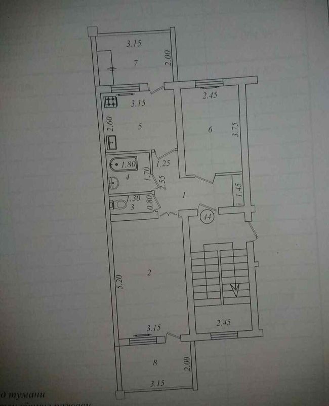 Юнусабад 10 квартал 2/3/5 (58²) продаётся квартира