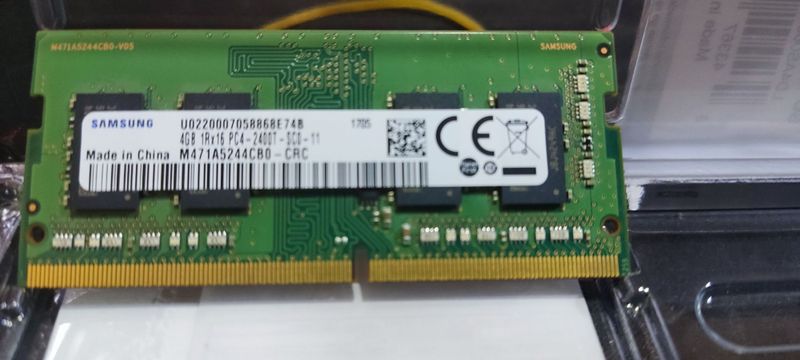 Operativ xotira 4Gb DDR4 SoDDM(Noutbuk uchun) 2400 Mhz Operativ xotira 4Gb DDR4 SoDDM(Noutbuk uchun) 2400 Mhz